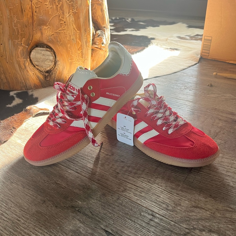 Adidas Wales Bonner Scarlet Sneakers